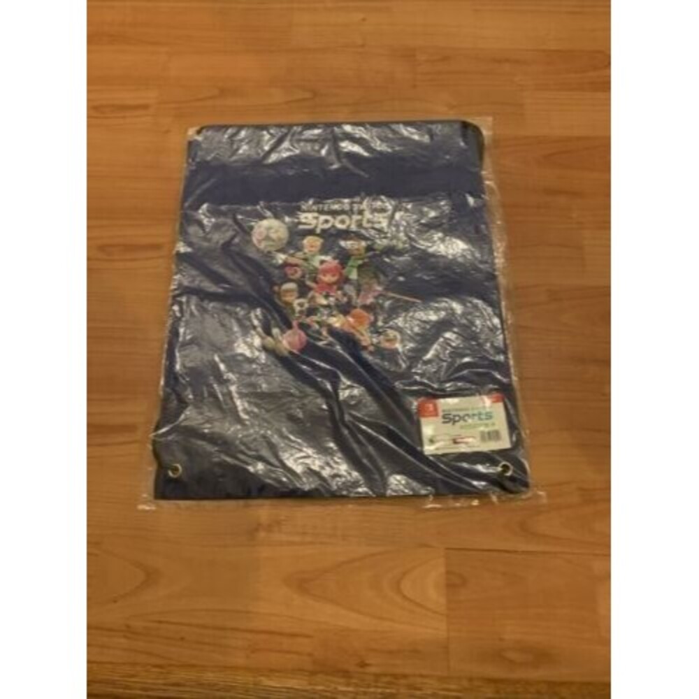 Nintendo Switch Sports Pre-Order Drawstring Bag Sack Promo for Target Blue